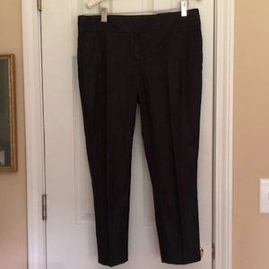 Ann Taylor Loft - grey Marisa style capri pants - size 8